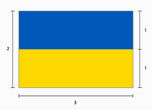 The proportions of the Ukraine flag..jpg