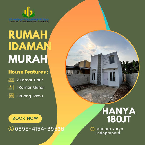 (RUMAH KLASIK CANTIK), CALL 0895 4154 69536, Harga Rumah Dibawah 200 Juta Jabodetabek (38).jpg