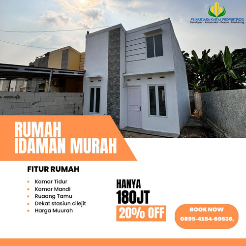 (RUMAH KLASIK CANTIK), CALL 0895-4154-69536, Harga Rumah Dibawah 200 Juta Jabodetabek (24).jpg