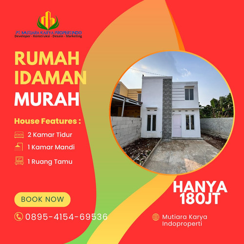 (RUMAH KLASIK CANTIK), CALL 0895 4154 69536, Harga Rumah Dibawah 200 Juta Jabodetabek (9).jpg