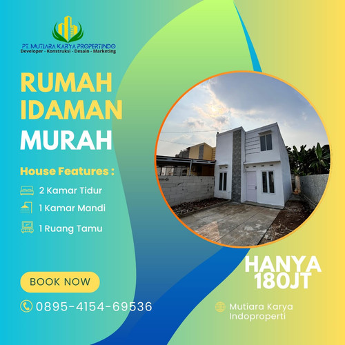 (RUMAH KLASIK CANTIK), CALL 0895 4154 69536, Harga Rumah Dibawah 200 Juta Jabodetabek (3).jpg