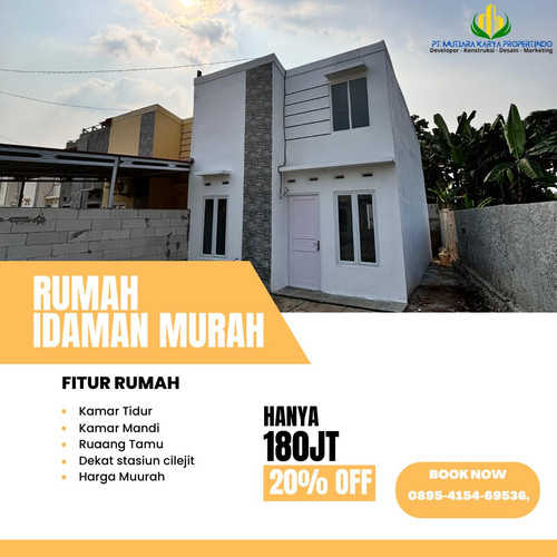 (RUMAH KLASIK CANTIK), CALL 0895 4154 69536, Harga Rumah Dibawah 200 Juta Jabodetabek (29).jpg