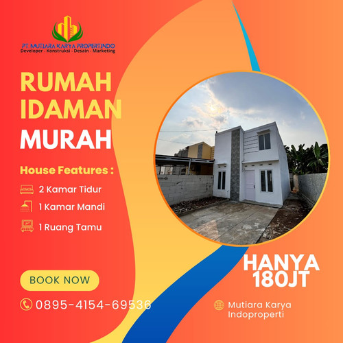 (RUMAH KLASIK CANTIK), CALL 0895-4154-69536, Harga Rumah Dibawah 200 Juta Jabodetabek (4).jpg