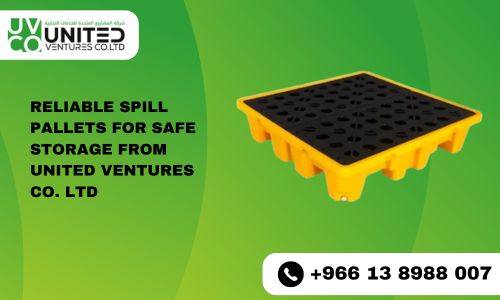 RELIABLE SPILL PALLETS FOR SAFE STORAGE FROM UNITED VENTURES CO. LTD.jpg