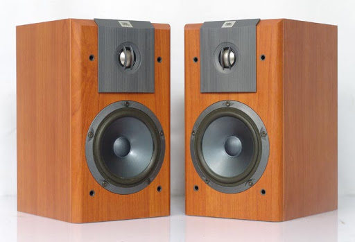 JBL LX2001 Stereo Hifi Book Shelf Speakers in Brown Cherry 100W RMS 2