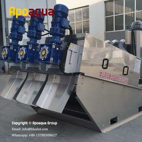 Municipal Sewage Sludge Multi Plate Screw Press for Sale.jpg