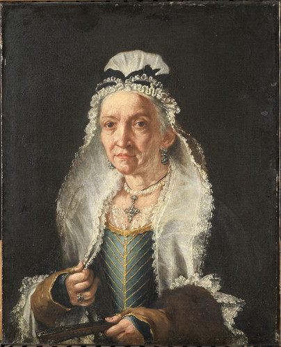 Ceruti, Giacomo (приписывается) Портрет старой дамы, 1750, 73 cm x 59 cm, Холст, масло