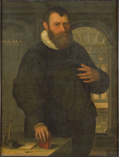 Claesz, Jan Bartholomeus van der Wiere (1534 1603), 1593, 107 cm х 82 cm, Холст, масло