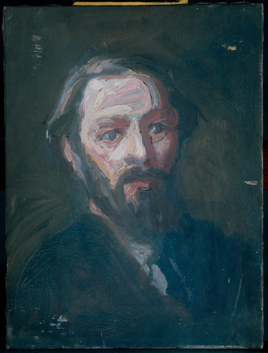 Cool, Thomas Портрет скульптора Pier Pander (1864 1919), 1894, 48 cm х 36 cm, Холст, масло