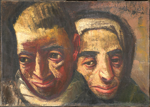 Chabot, Hendrik Гонимые, 1949, 46 cm x 64,5 cm, Холст, масло