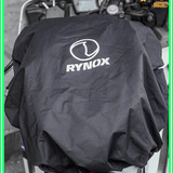 black leather bike tank cover 70