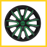 240 FARAD wheel trims black and green 640x640
