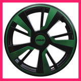 243 FARAD wheel trims black and green 640x640