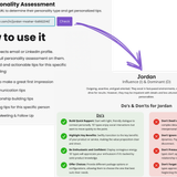 Personality Assestment How To Use