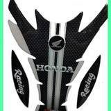 honda black and white tank pad h
