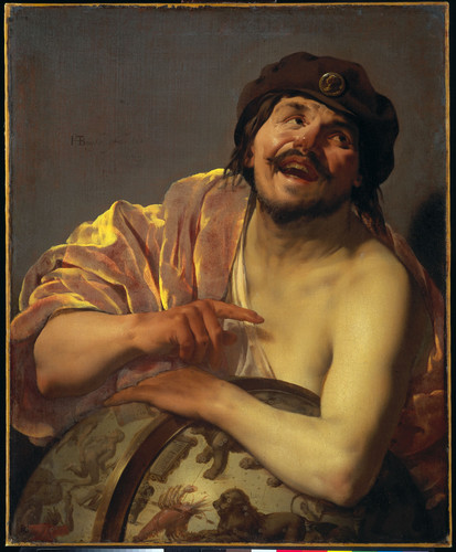 Brugghen, Hendrick ter Демокрит, 1628, 85,7 cm х 70 cm, Холст, масло