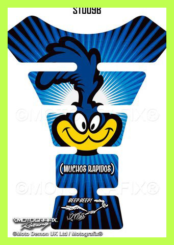 road runner beep beep motorcycle tank pad protector universal gel paint protection anti scratch gas .jpg