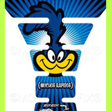 road runner beep beep motorcycle tank pad protector universal gel paint protection anti scratch gas 
