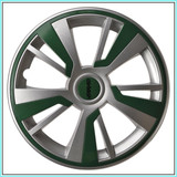 243 FARAD wheel trims silver and green 640x640