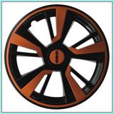 243 FARAD wheel trims black and orange 640x640