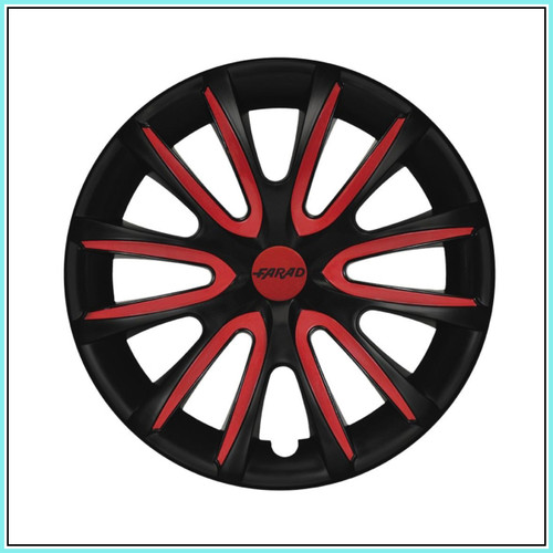 240 FARAD wheel trims black and red 640x640