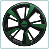 243 FARAD wheel trims black and green 640x640