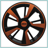 243 FARAD wheel trims black and orange 640x640