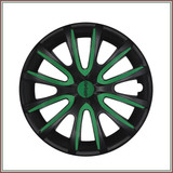 240 FARAD wheel trims black and green 640x640