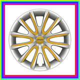 240 FARAD wheel trims silver and yellow 640x640