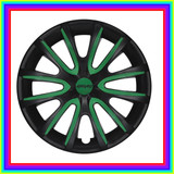 240 FARAD wheel trims black and green 640x640