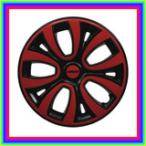 241 FARAD wheel trims black and red 640x640