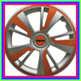 243 FARAD wheel trims silver and orange 640x640