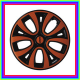 241 FARAD wheel trims black and orange 640x640