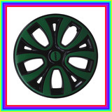 241 FARAD wheel trims black and green 640x640