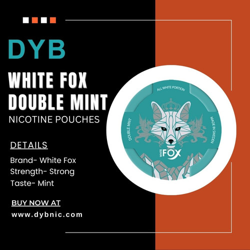 White Fox Double Mint nicotine pouches online.jpg
