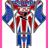 triumph street triple 765r 765 r 2017 18 19 motorcycle tank pad protector gel paint protection gas t