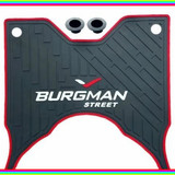 burgman street two wheeler foot
