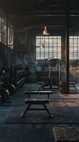 syzeers realistic photo of a gym ar 916 3d2a6869 1956 49d9 9895 bfc65ef0e6c4 0.png