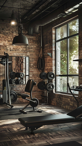 syzeers realistic photo of a gym ar 916 7df82846 c24f 4335 b428 427b81a99886 3.png