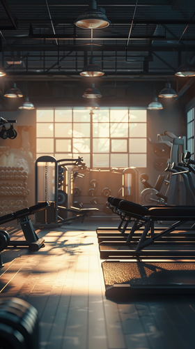 syzeers realistic photo of a gym ar 916 3d699341 4e62 43d5 ac63 3ade09717596 1.png