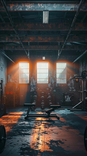 syzeers realistic photo of a gym ar 916 2d622eb3 247f 4a6f 9459 e3b1571c20e0 0.png