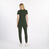 Mayfair Top Dark Olive Full Body Back DOLAN 2500x2500