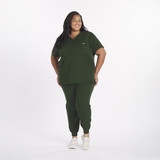 Mayfair Top Dark Olive Full Body Plus Size DOLAN 2500x2500