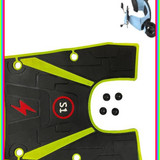 multicolor washable foot mat flo