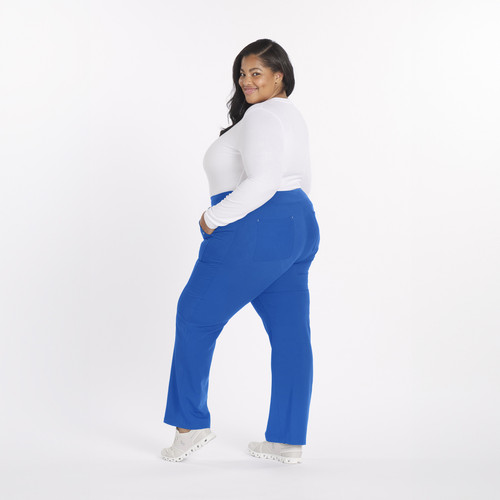District Pant Royal Blue Full Body Plus Size Back DOLAN 2500x2500.jpg
