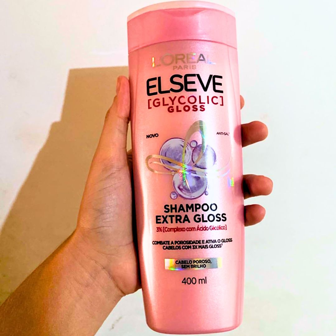 Elseve Haircare, Shampoo L’Oréal Paris Glycolic Gloss, 400ML