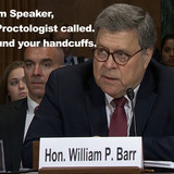 Barr.FoundPelosiHandcuffsProc