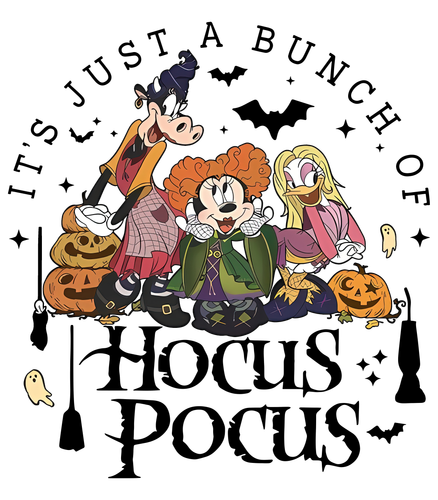 It's Just a Bunch of Hocus Pocus Crewneck Sweatshirt, DTF.png