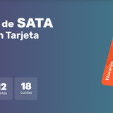 z banner tarjeta naranja