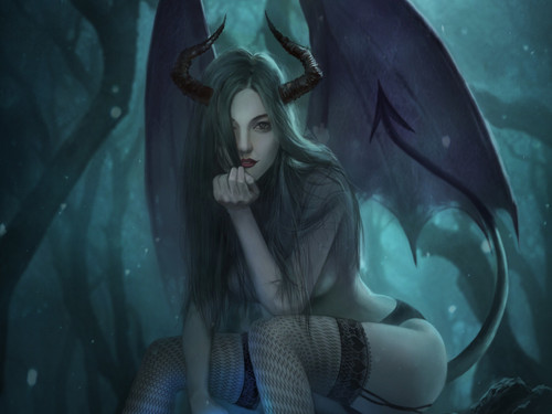 devushka girl tma roga dragon art beautiful art devil sukkub.jpg
